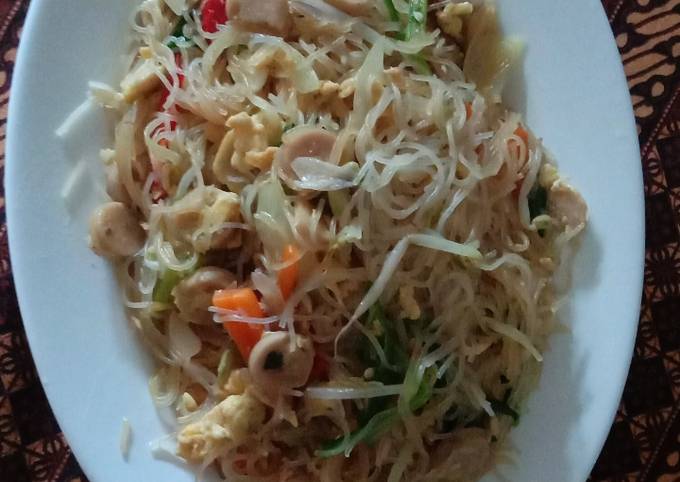Anti Ribet, Membuat Bihun goreng sosis Sederhana Dan Enak
