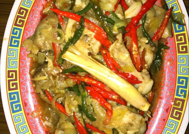 Resep Tumis pedas manis sayap ayam, Enak