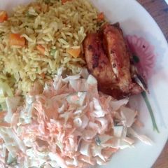 A picture of Coconut rice.
