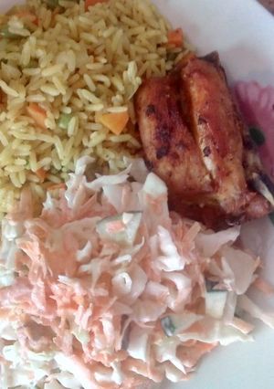 A picture of Coconut rice.