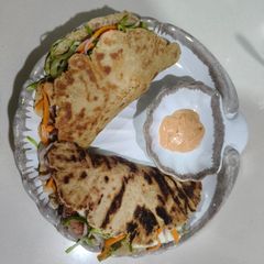 A picture of Amaranth/Rajgira Wrap.