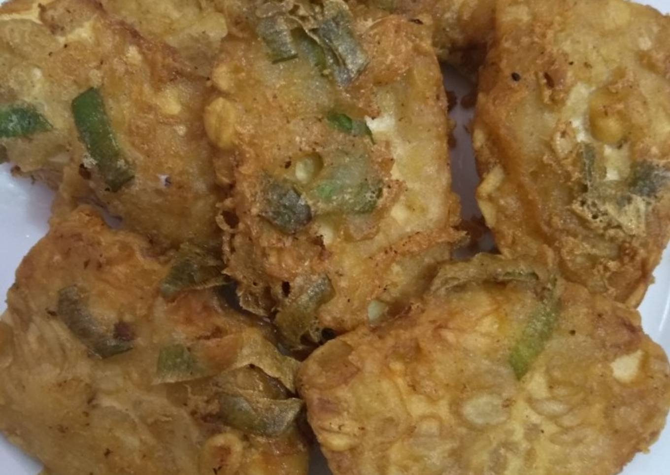 Tempe goreng tepung enak dan praktis