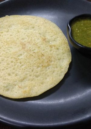 A picture of Chilka roti.
