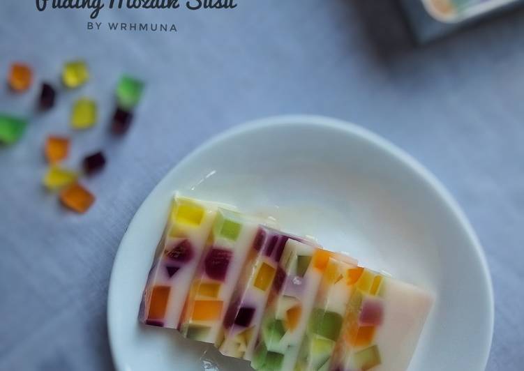 Puding Mozaik Susu