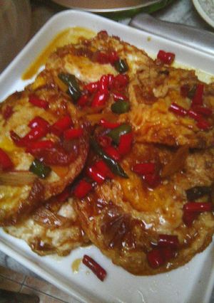 Foto resep Telur Ceplok Masak Tiram