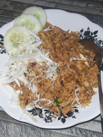 Langkah Mudah untuk Menyiapkan Nasgor ala abang abang, Lezat