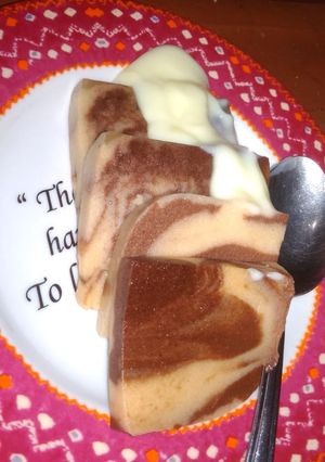 Foto resep Puding Marmer