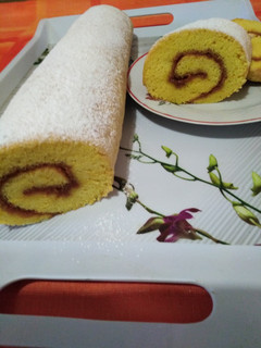 Piskótatekercs recept fotója