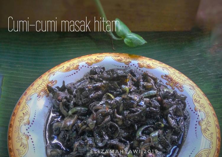 Cumi-cumi masak hitam