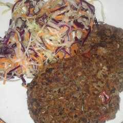 A picture of Hamburguesas de lentejas.