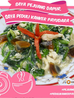 Foto resep Poleng cah Telur Dua Rupa