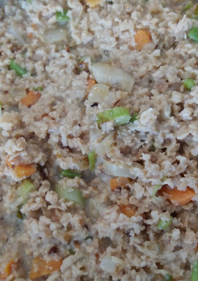 Una foto de Relleno con soja y verduras para Lasaña, Pimientos o Canelones