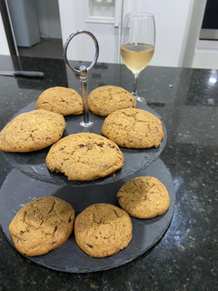Una foto de Galletas de chocolate 🍪