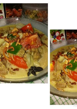 Foto resep Tongseng daging sapi santan