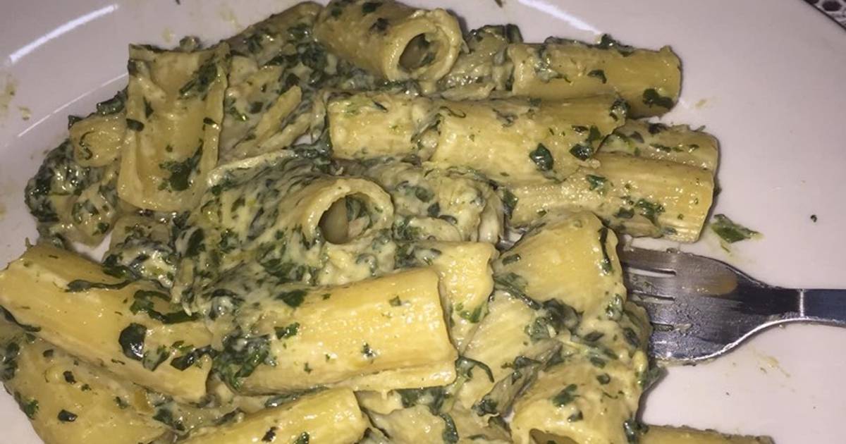 Fideos con crema de leche 547 recetas caseras Cookpad