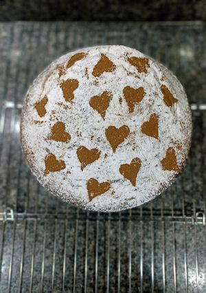 Una foto de Bizcocho de leche preparada
