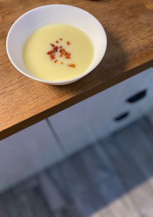 Krémes burgonya leves recept fotója