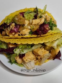 Foto di Tacos di pollo marinato alla senape