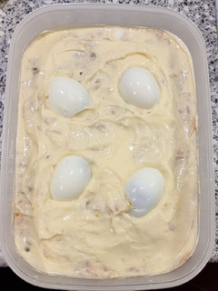 Una foto de Ensaladilla rusa saludable