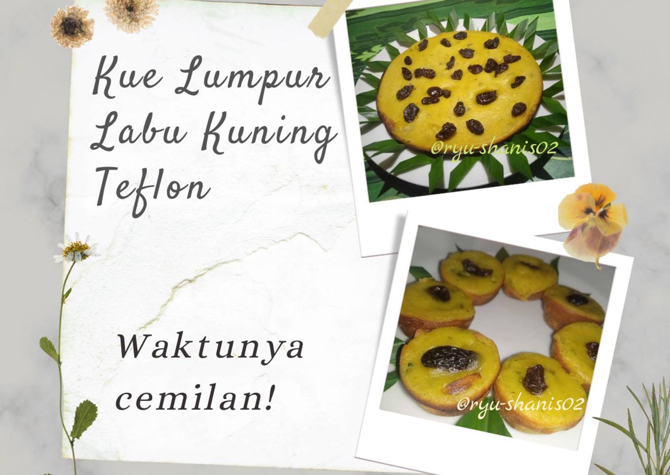 02 BA. Kue Lumpur Labu Kuning Teflon