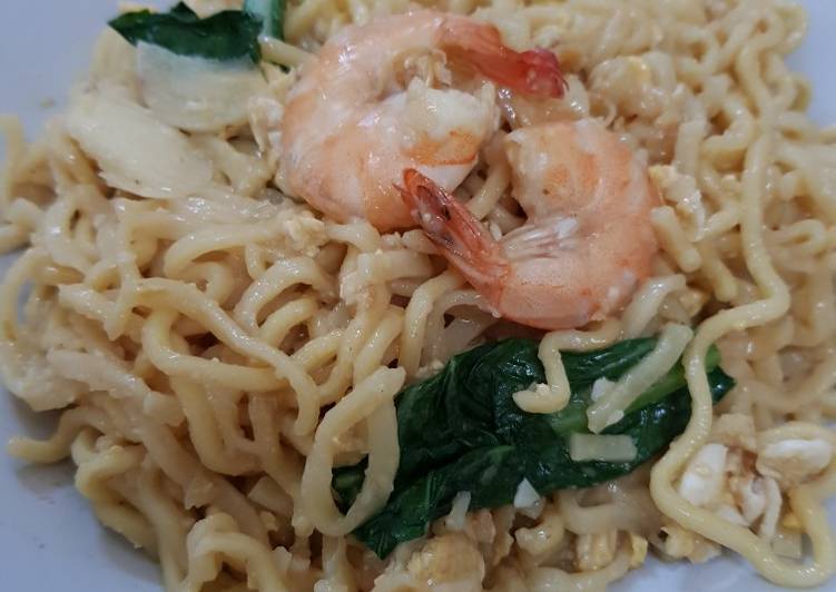 Resep Mie Nyemek Udang Anti Gagal