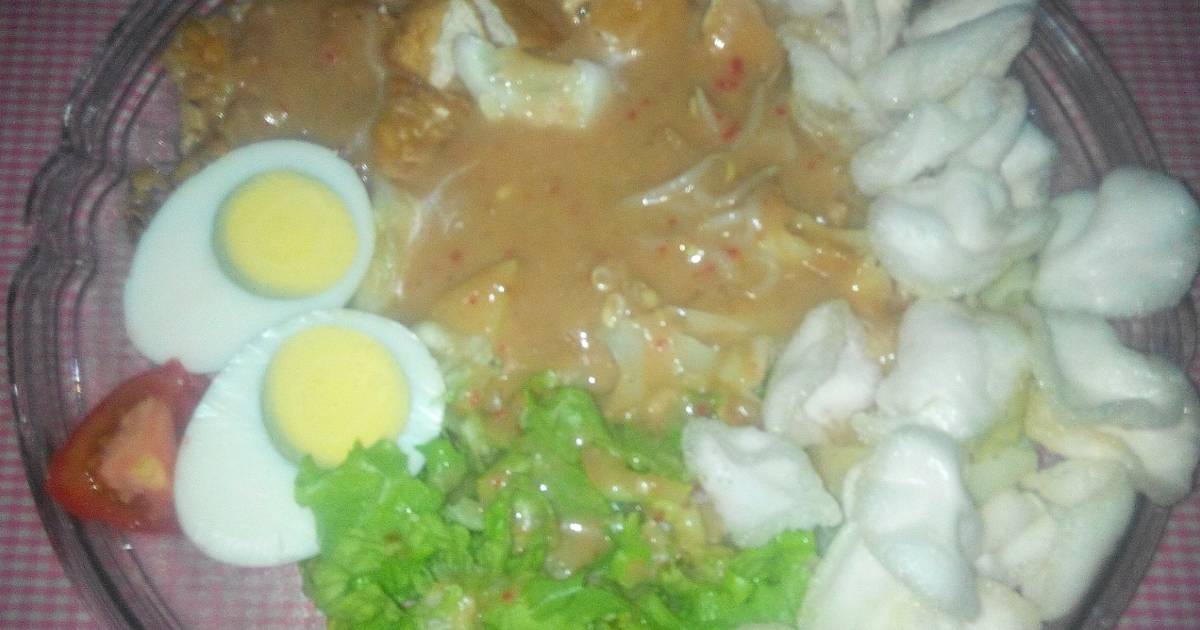 Resep Gado Gado Sidoarjo Jatim Bumbu Kacang Dg Talas Oleh Ainur