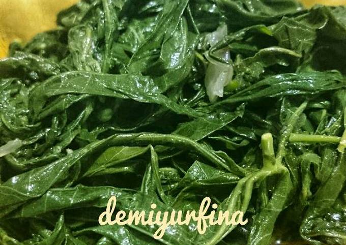 Resep Tumis Daun Singkong Ala Rm Padang Oleh Demi Yurfina Cookpad