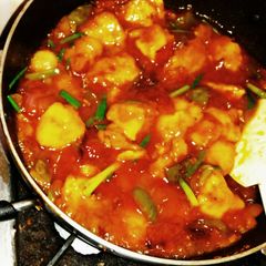 A picture of Egg Manchurian.