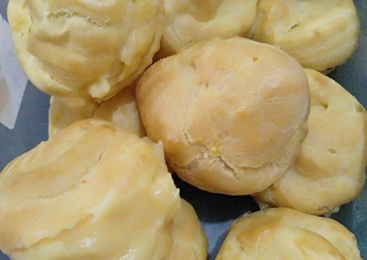 Resep Soes lembut vla milky 😘, Lezat Sekali