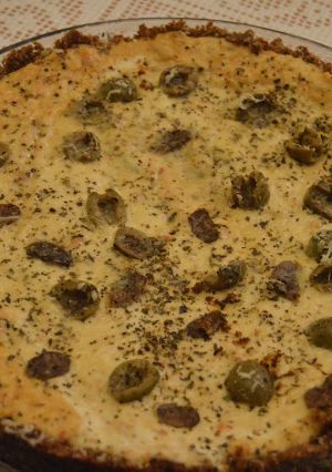 Foto de Quiche de pão com alheira