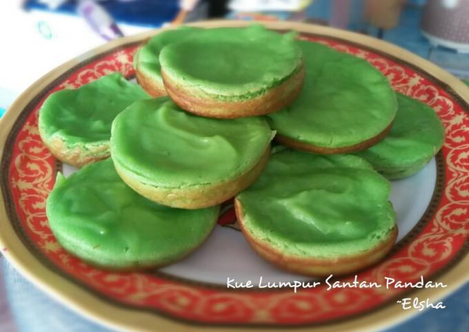 Resep Kue Lumpur Santan Pandan Tanpa Kentang Oleh Elsha Cookpad