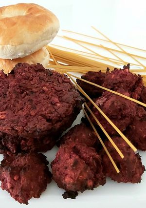 Une photo de Steaks et boulettes veggie