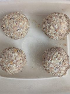 A picture of Dry fruits Ladoo.