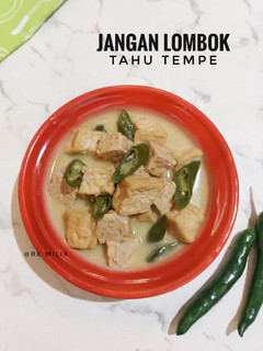 Foto resep 579. Jangan Lombok Tahu Tempe