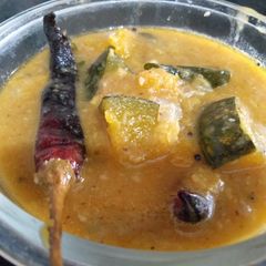 A picture of Pumpkin Dal Curry.