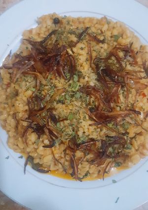 A picture of Dhaba Style mash ki daal.