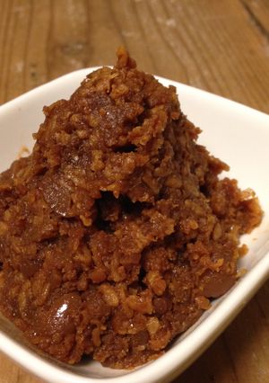 A picture of Homemade Miso Paste.