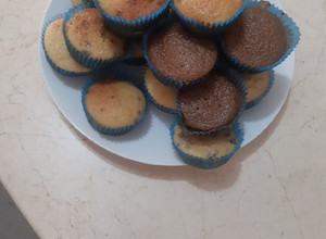 Una foto de Cupcakes vainilla nuez y chocolate