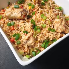 A picture of Chicken Fried Rice.