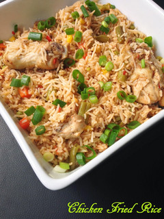 A picture of Chicken Fried Rice.