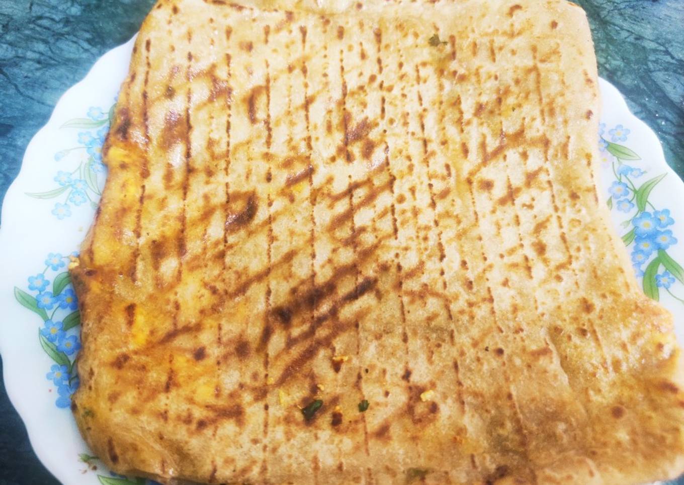 Grill Paneer Paratha