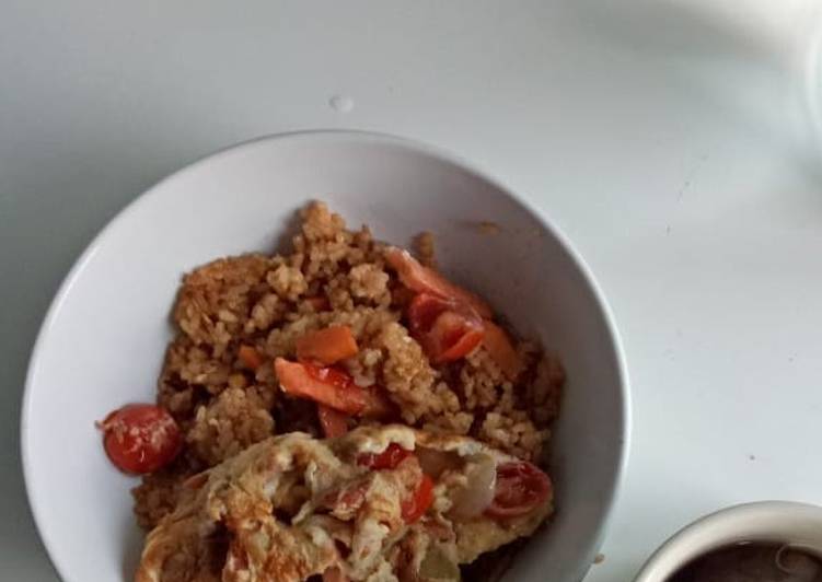 Olahan Tomato Omurice | Resep Membuat Tomato Omurice Yang Sedap