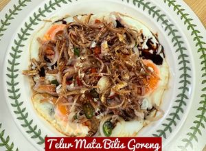 Gambar 👩‍🍳Telur Mata Bilis Goreng