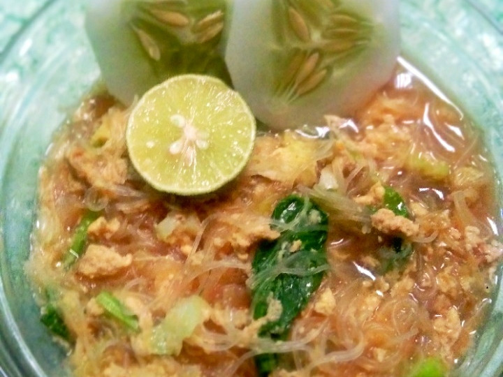 Resep Bihun kuah telur sederhana yang Sempurna