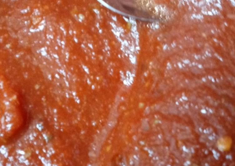 Easiest Way to Prepare Perfect Quick Pizza Sauce