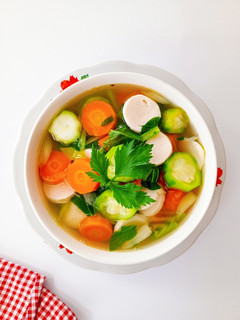 Foto resep Sup Oyong Bakso Cumi