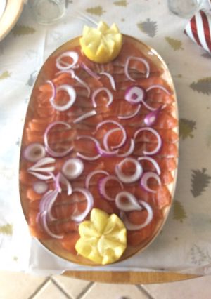 Une photo de Saumon Mariné