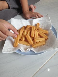 Foto resep Churros. Camilan simple, no mixer, no oven