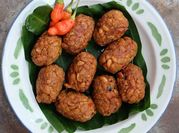 Gambar perkedel tempe mendol