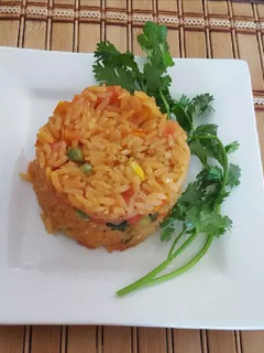 Una foto de Arroz a la mexicana